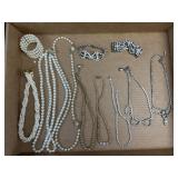 Pearl style necklaces and more