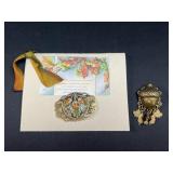 Acorn & Fall Leaf Brooches