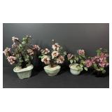Glass Floral Decor (Some Jade?)