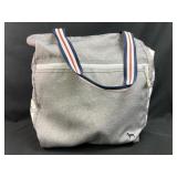 Pink Victoria Secret gray tote