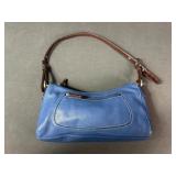 Tig & Co Blue Leather Hand Bag