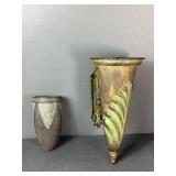 Sconce and pocket vase
