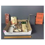 Vintage Cookbooks, Recipes & Household Items
