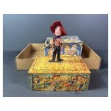 1950s Mattel Dancing Dude Wind-Up Music Box