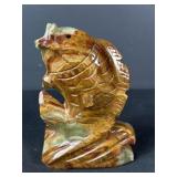 Agate Fish Paperweight/ Figure
