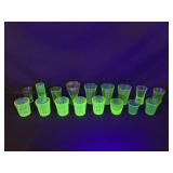 Uranium Glass Shot Glasses and More