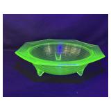 Flower Design Hexagon Bowl