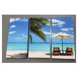 Heavenly Vacation multi panel canvas wall art