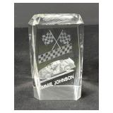 Nascar Jimmie Johnson Paperweight