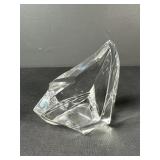 Abstract Glass paperweight