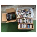 VHS and Cassette Tapes