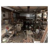 Contents of underside of loft