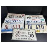 Illinois License plates