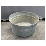 Galvanized Wash Bin