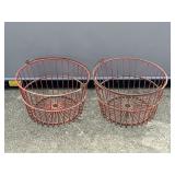 2 Wire baskets