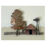 Metal Farm Wall Decor