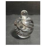 Art Glass Perfume Bottle Paperweight