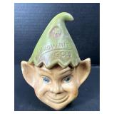 Vintage Inarco Ceramic Fruit Basket Cookie Jar