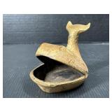 Cast Metal Business Card Holder
