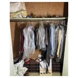 Contents of Closet Clothes, Decor, and More