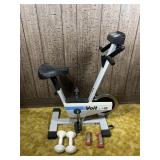 Voit exercise bike and weights