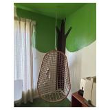 Hanging Woven Rattan Egg Chair
