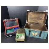 Jewlery and storage boxes