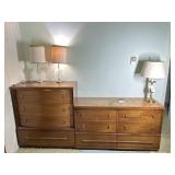 2 Dixie Vintage Style Chests of Drawers