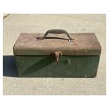 Green Tackle box and Contents