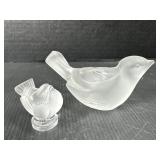 Cut Glass Bird