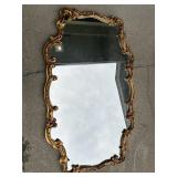 Large Vintage Hanging Mirror