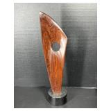Original GERT OLSEN Wood Abstract Sculpture