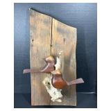 Gert Olsen Wooden Carved Bird Art
