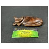 Gert Olsen Wooden "Sleeping Cat"