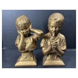 2 Kids Golden Bust