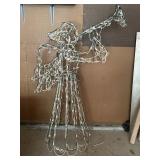 Large Lighted Christmas Angel Decoration