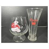 Coors and Cobra Glasses