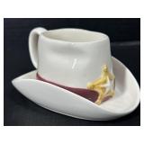 Cowboy hat mug