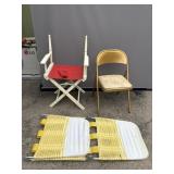 Folding chairs