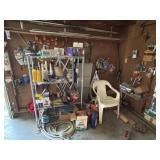 Contents of Garage Wall