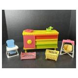 Plastic Doll House Furniture