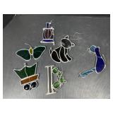 Stained glass ornaments