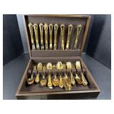 Rodger Bros Gold Plated Flatware