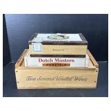 Cigar and Wine Boxes
