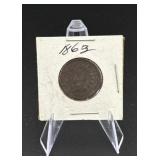 1863 Indian Head Cent