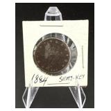 1884 V Nickel