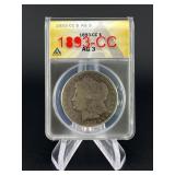 1893 Carson City Morgan Silver Dollar