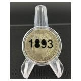 1893 Morgan Silver Dollar