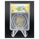 1895 O Morgan Silver Dollar
