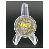 1896 S Morgan Silver Dollar